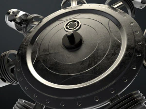 aircraft engine 3D Model