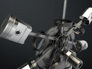 aircraft engine 3D Model