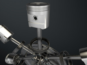 aircraft engine 3Dモデル