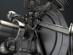 aircraft engine 3Dモデル