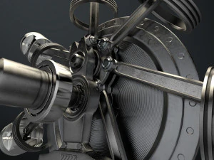 aircraft engine 3D Model
