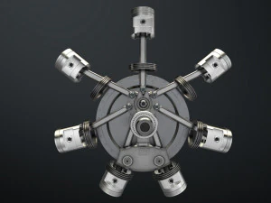 aircraft engine 3D Model
