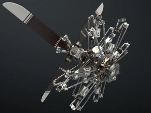 aircraft engine 3D Model