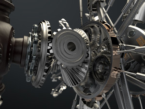 aircraft engine 3D 모델
