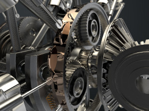 aircraft engine 3D 모델