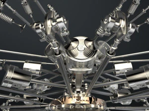 aircraft engine 3D Model