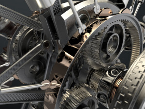 aircraft engine 3D 모델
