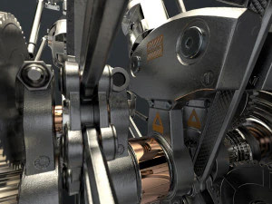 aircraft engine 3D Model