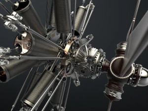 aircraft engine 3D Model