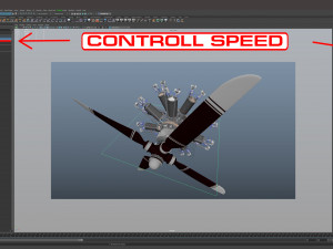 aircraft engine 3D 모델
