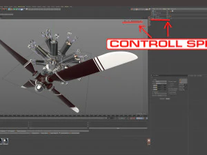 aircraft engine 3D Model