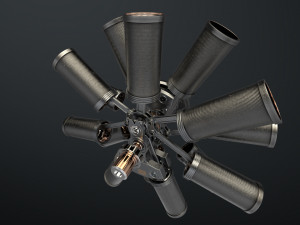 aircraft engine 3D Model