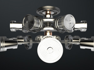 aircraft engine 3D Model