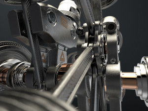 aircraft engine 3D Model