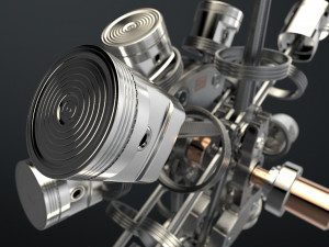 aircraft engine 3D Model