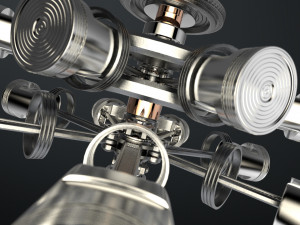 aircraft engine 3D Model