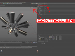 aircraft engine 3D Model