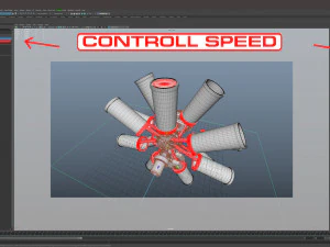 aircraft engine 3D Model