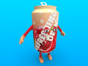 cartoon characters Model 3D