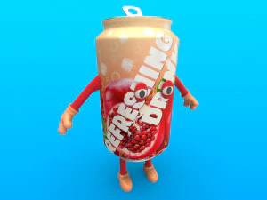 cartoon characters 3D Model