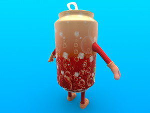 cartoon characters Model 3D