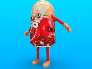 cartoon characters 3D Model