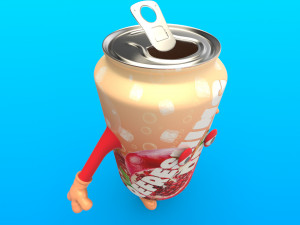 cartoon characters Model 3D