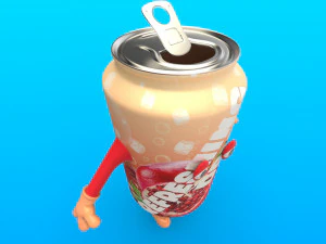 cartoon characters 3D Model