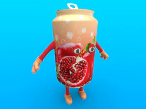 cartoon characters 3D Model