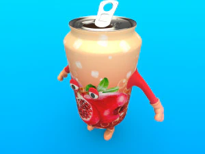 cartoon characters 3D Model
