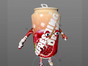 cartoon characters 3D Model