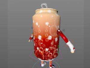 cartoon characters 3D Model