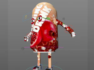 cartoon characters 3D Model