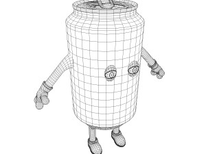 cartoon characters Model 3D