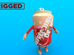 cartoon characters 3D मॉडल