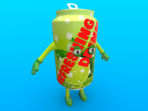 cartoon characters Modelo 3D