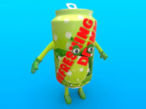 cartoon characters 3D Model