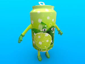 cartoon characters 3D Model