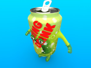 cartoon characters Modelo 3D