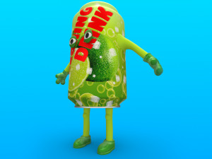 cartoon characters Modelo 3D