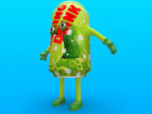 cartoon characters 3D Model
