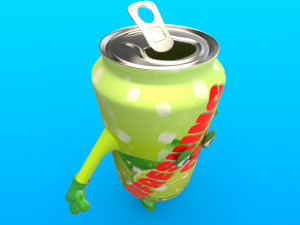 cartoon characters Modelo 3D
