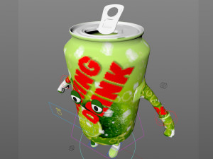 cartoon characters Modelo 3D