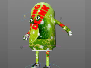 cartoon characters 3D Model