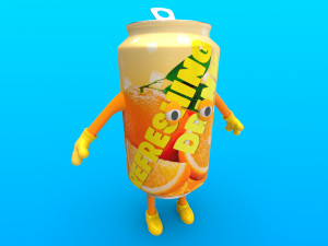 cartoon characters 3D Model