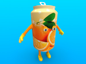 cartoon characters 3D Model
