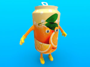cartoon characters 3D Model