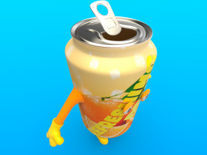 cartoon characters 3D Model
