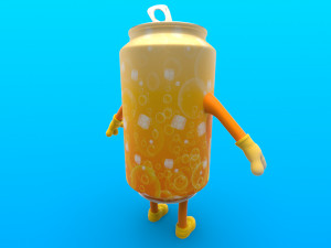 cartoon characters 3D Model