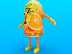 cartoon characters 3D Model